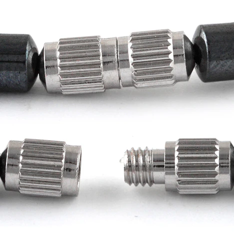 18" Eiffel Tower Hematite Necklace - Image 5