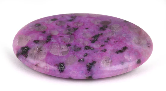 35X45MM Plain Oval Sugilite-Kiwi Gem Stone Pendant - Image 3