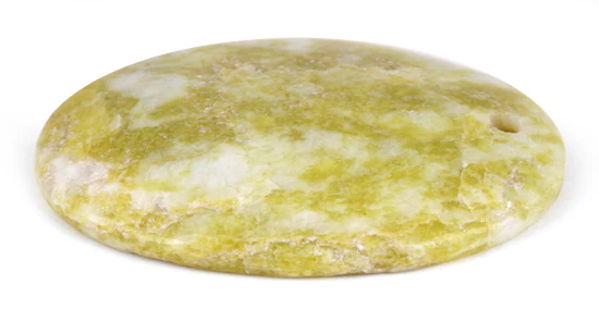 60X45MM Lemon Oval Gem Stone Pendant - Image 3