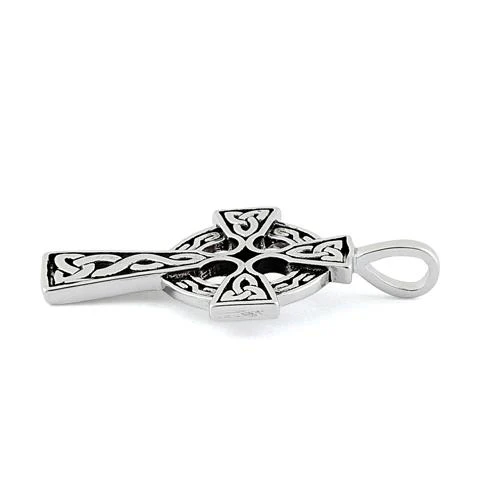 Sterling Silver Celtic Cross Pendant - Image 3