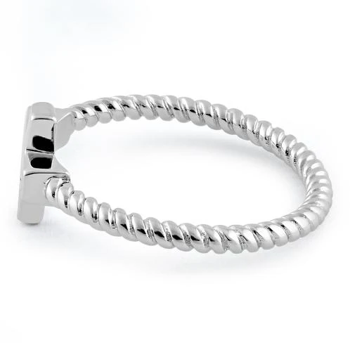 Sterling Silver Cross Ring - Image 4