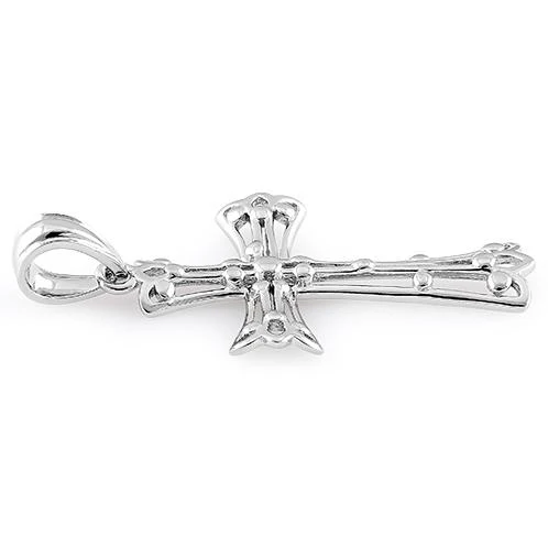 Sterling Silver Cross Pendant - Image 3