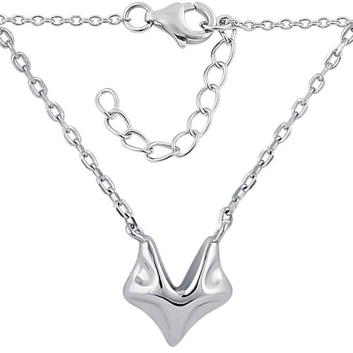 Sterling Silver Fox Necklace - Image 3