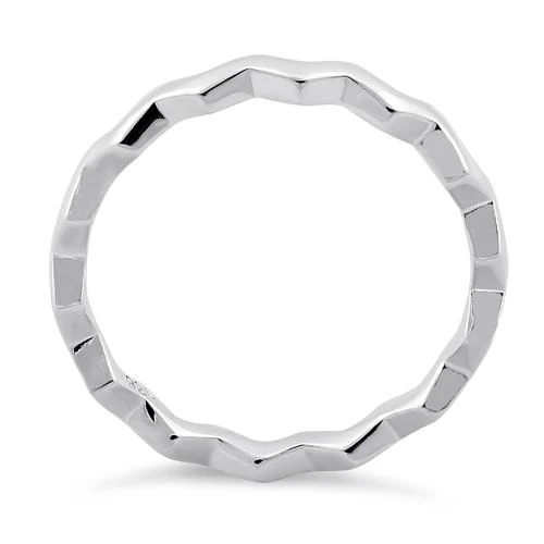 Sterling Silver Zig Zag Ring - Image 3